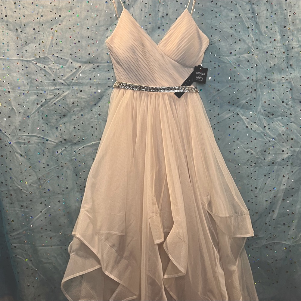 Sequin Hearts(exclusively for Macy’s) Ivory White formal
